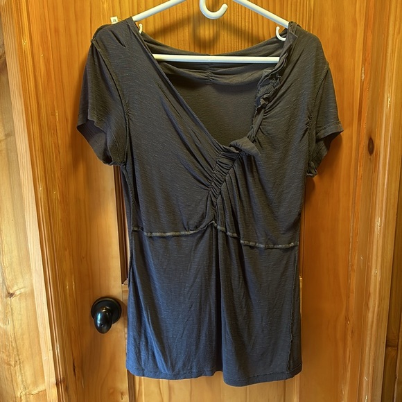 POOOLS / Holland Designed / Unique Cap Sleeve Shirt / Size: 42 (Europe) - Picture 5 of 7